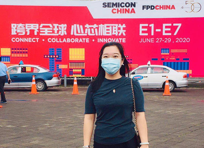 我司派代表参加SEMICON CHINA展会